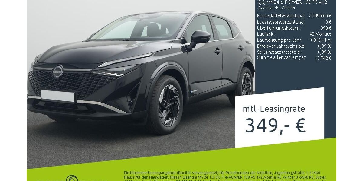 Nissan Qashqai 10.000 km 31.222 &euro; Münster - Amelsbüren 48163