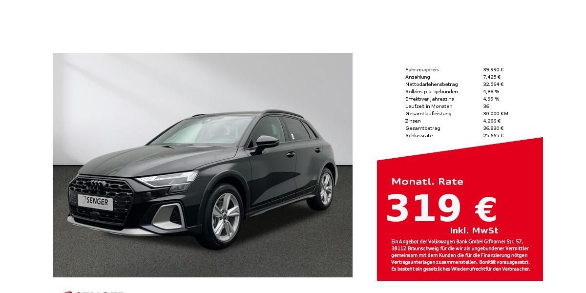 Audi A3 10.000 km 38.990 &euro; Münster 48153