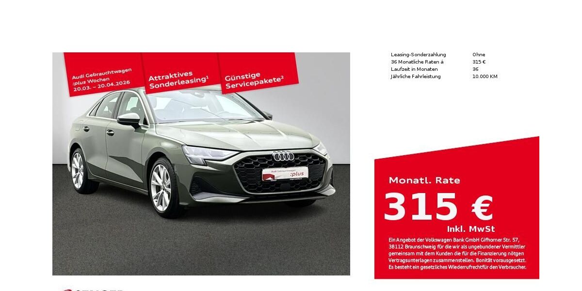 Audi A3 4.875 km 30.740 &euro; Münster 48153