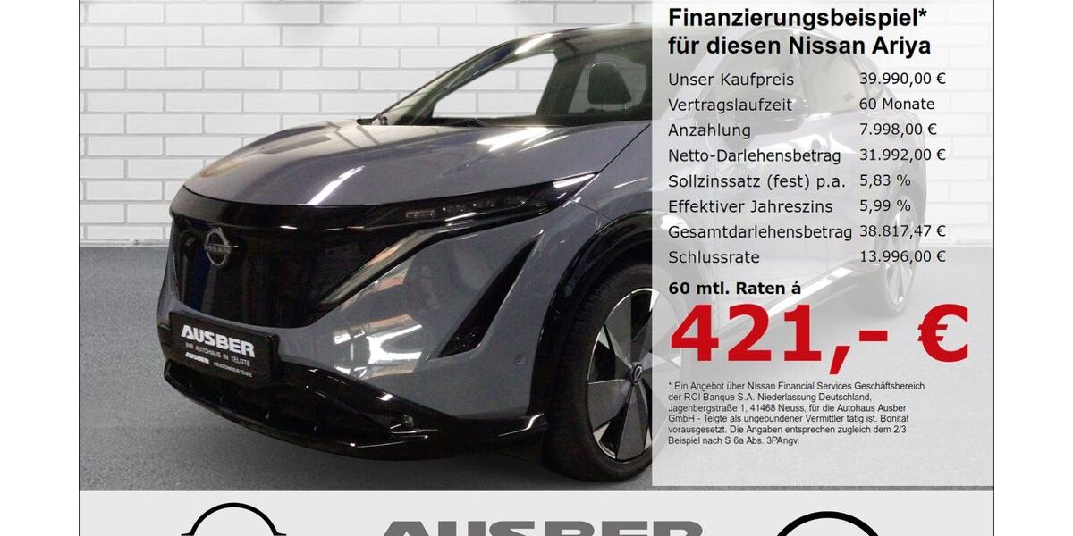 Nissan Ariya 23.494 km 39.990 &euro; Telgte 48291