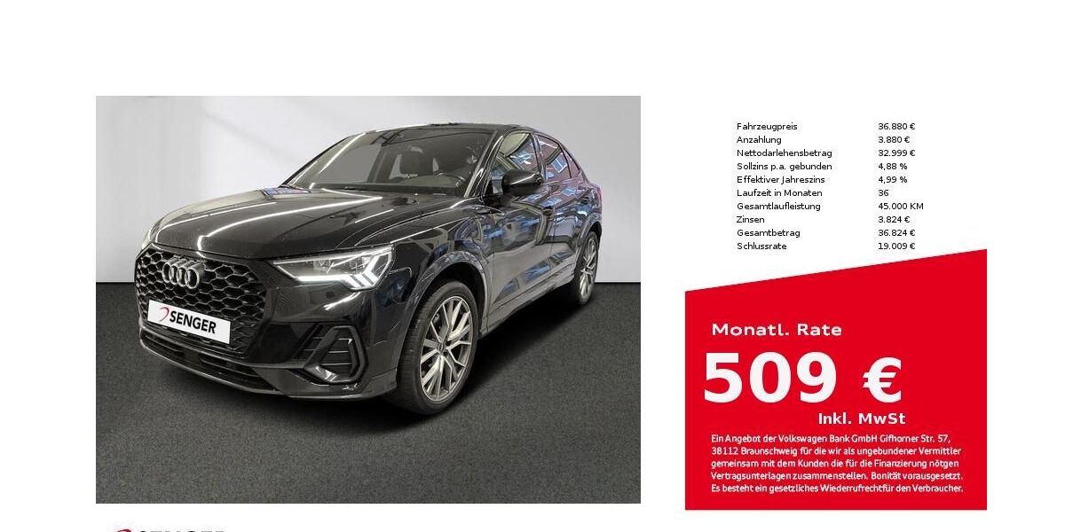 Audi Q3 98.652 km 36.880 &euro; Münster 48153