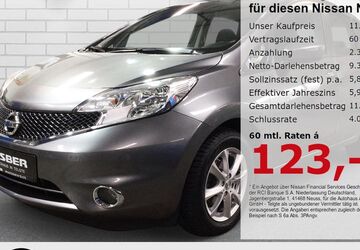 Nissan Note 58.800 km 11.666 &euro; Telgte 48291