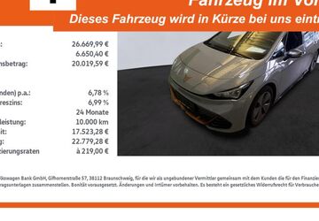 Cupra Born 25.974 km 26.670 &euro; Dülmen 48249