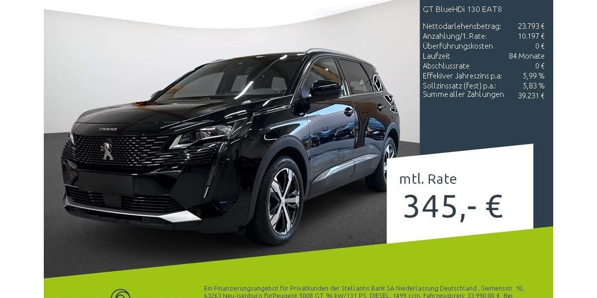 Peugeot 5008 31.642 km 32.540 &euro; Dülmen 48249