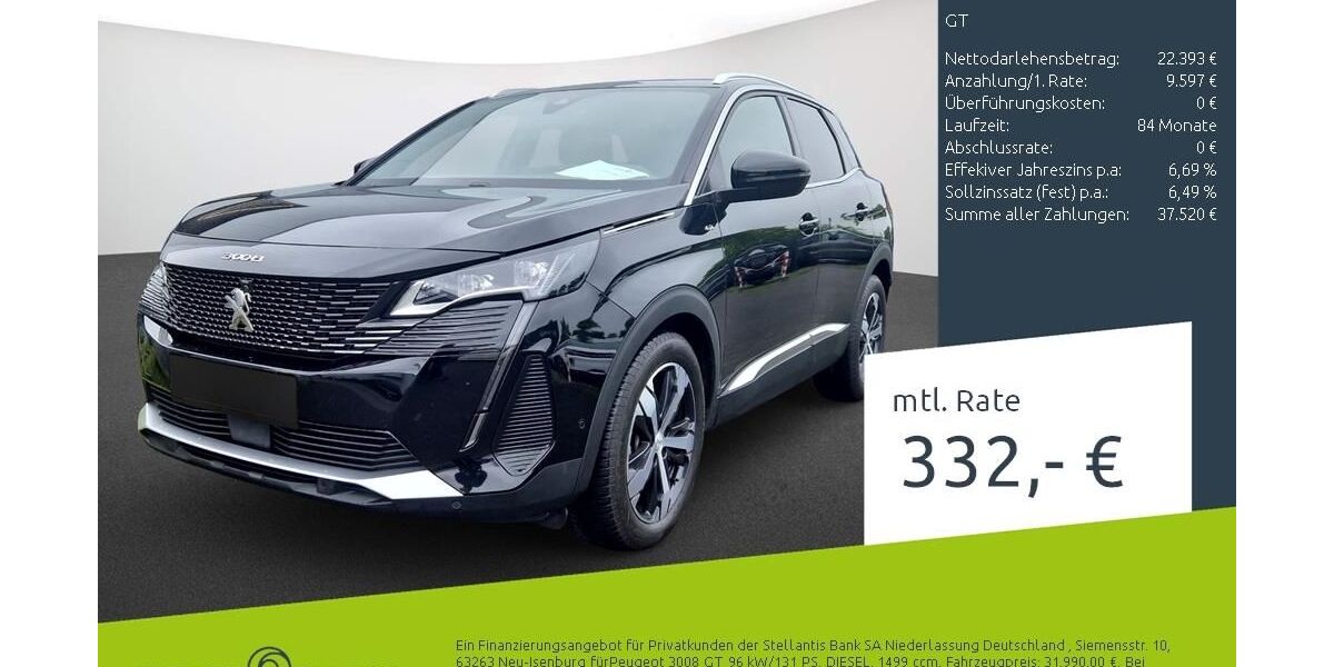 Peugeot 3008 25.472 km 30.299 &euro; Dülmen 48249
