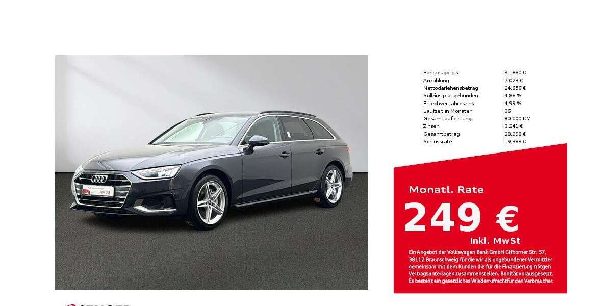 Audi A4 35.124 km 31.880 &euro; Münster 48153