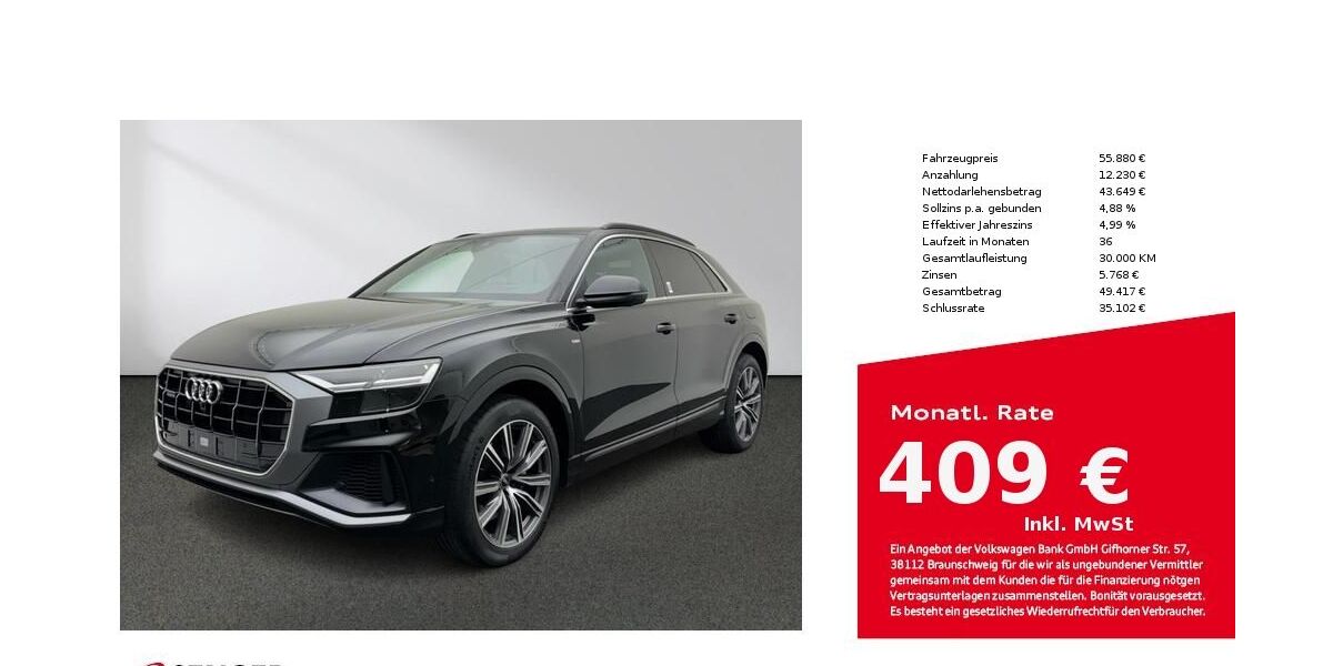 Audi Q8 73.736 km 55.880 &euro; Münster 48153