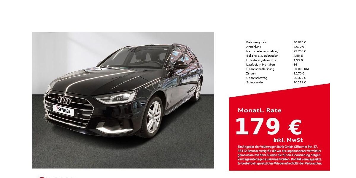 Audi A4 82.576 km 30.880 &euro; Münster 48153