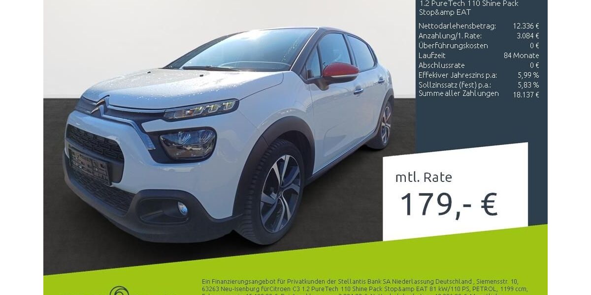 Citroen C3 15.213 km 15.420 &euro; Dülmen 48249