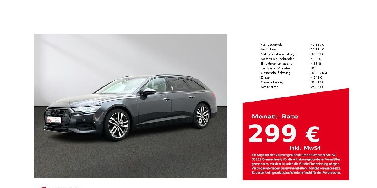 Audi A6 65.553 km 42.880 &euro; Münster 48153
