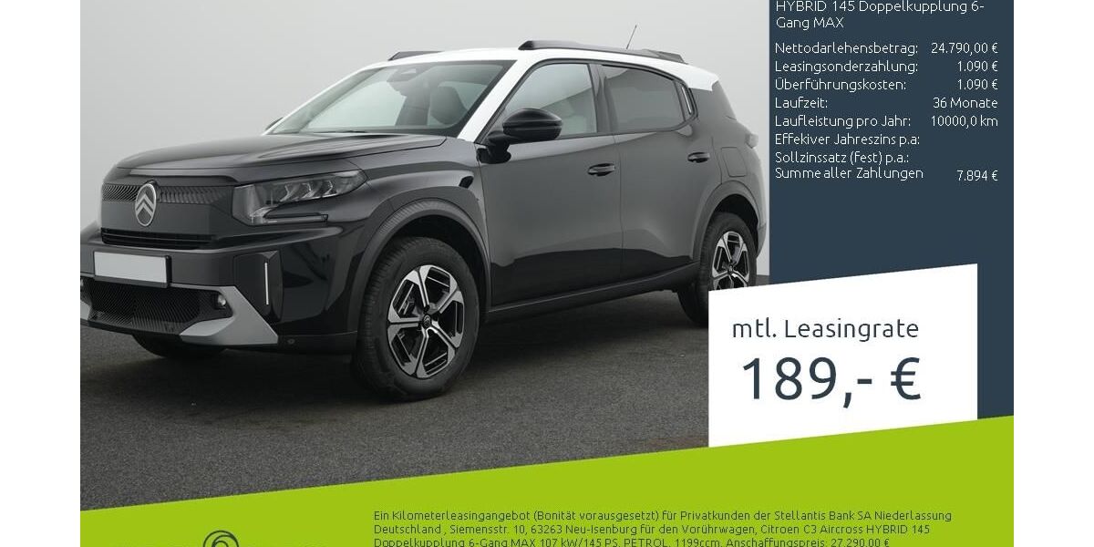 Citroen C3 Aircross 6.494 km 24.790 &euro; Münster - Amelsbüren 48163
