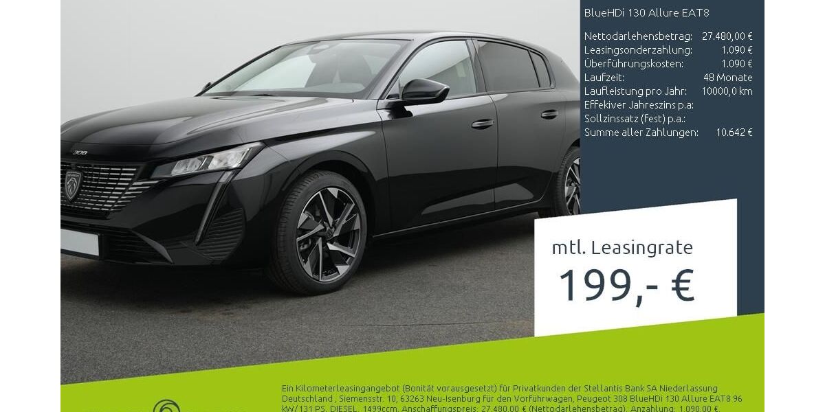 Peugeot 308 10.950 km 26.330 &euro; Dülmen 48249