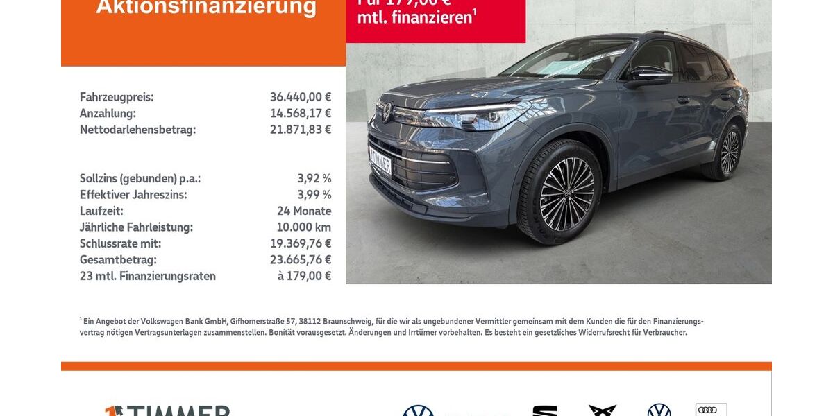 VW Tiguan 25.821 km 36.440 &euro; Dülmen 48249
