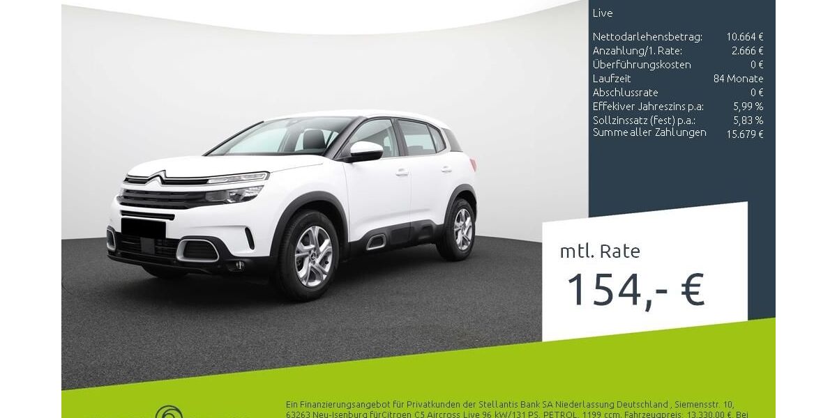 Citroen C5 Aircross 23.810 km 13.479 &euro; Dülmen 48249