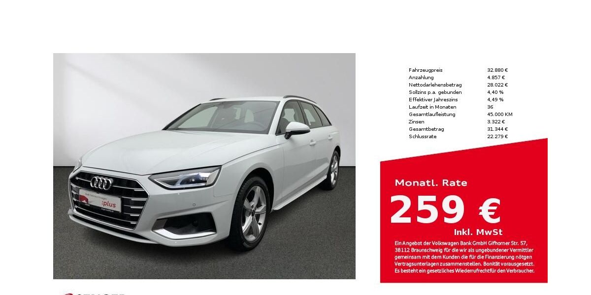 Audi A4 16.717 km 32.880 &euro; Münster 48153