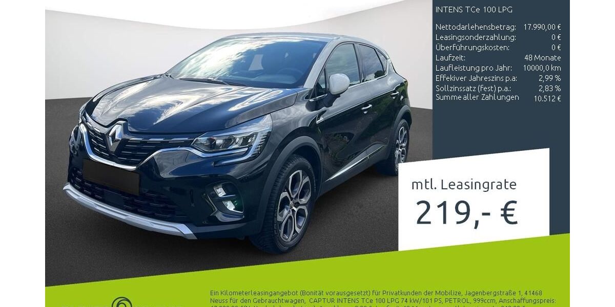 Renault Captur 46.993 km 15.649 &euro; Münster - Amelsbüren 48163