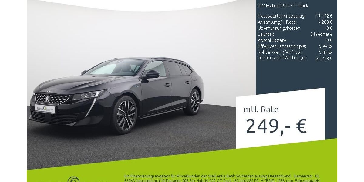 Peugeot 508 50.649 km 21.489 &euro; Münster - Amelsbüren 48163