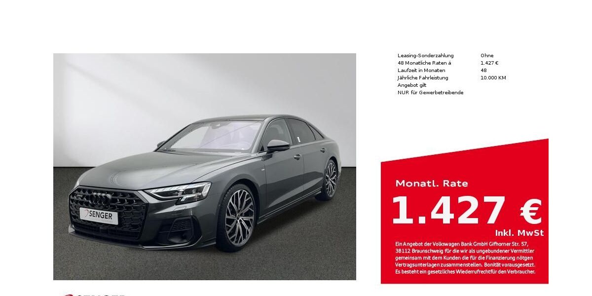 Audi A8 8.000 km 128.990 &euro; Münster 48153