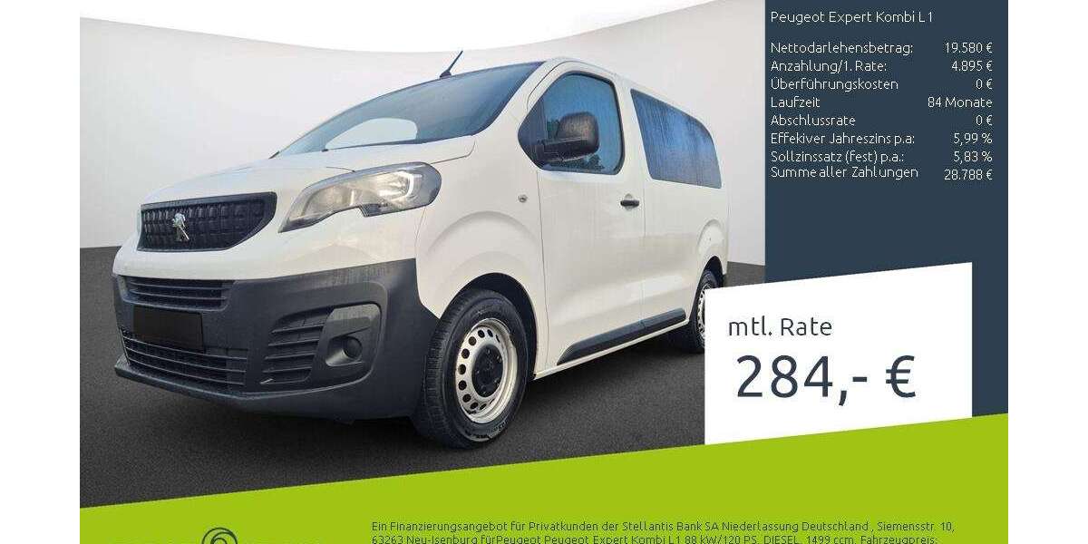 Peugeot Expert 39.164 km 24.475 &euro; Münster 48163