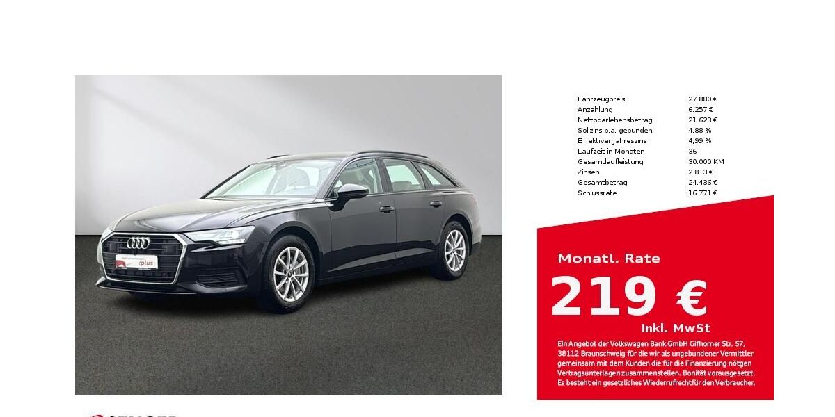 Audi A6 93.967 km 27.880 &euro; Münster 48153